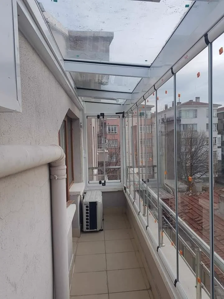 Ankara Cam Balkon Sürme Sistem - Temperli Cam