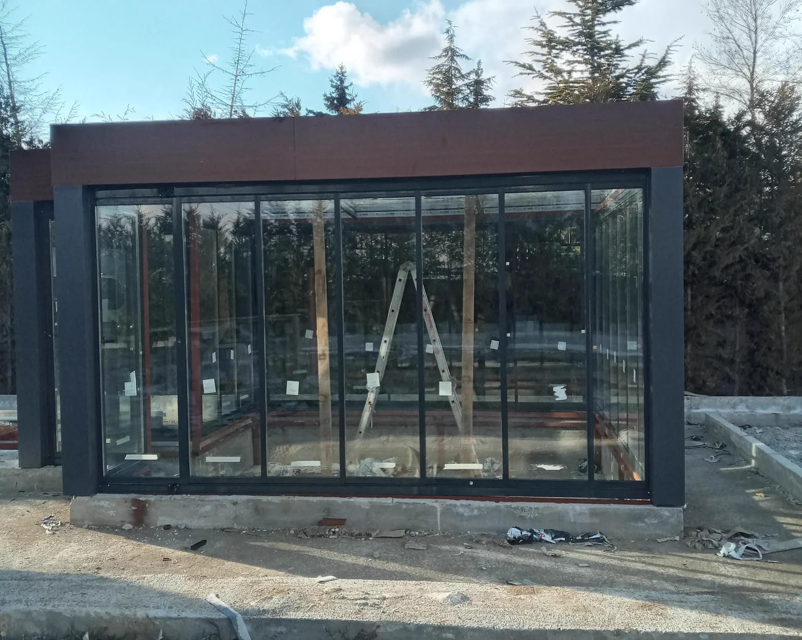 Ankara duşakabin ve alüminyum doğrama uygulama örneği - tamamlanmış proje